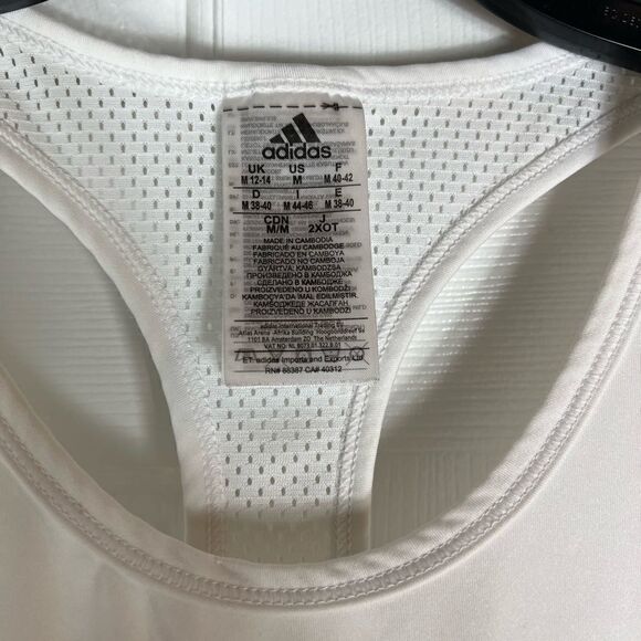 Adidas Womens Tank Crop Size M - Picture 2 of 4